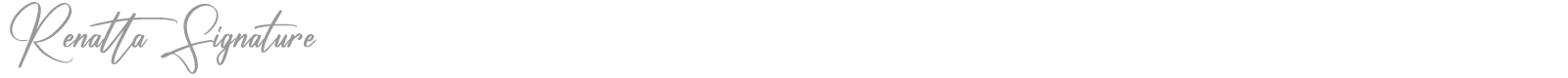 Renatta Signature font preview